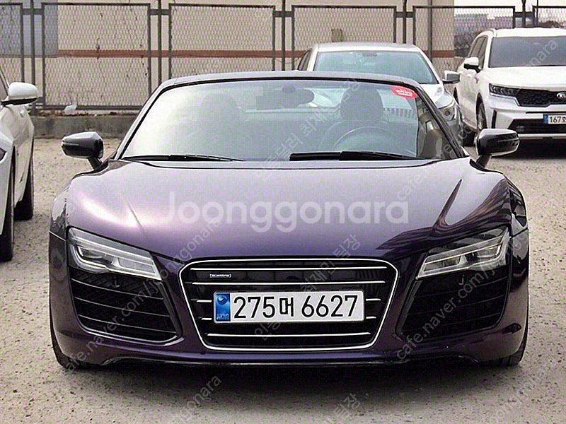아우디 R8 중고 R8 중고차 검정색 2015년식 71,358km 5.2 V10 스파이더 중고차카페--6