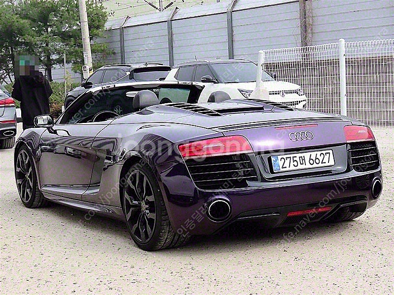아우디 R8 중고 R8 중고차 검정색 2015년식 71,358km 5.2 V10 스파이더 중고차카페--8