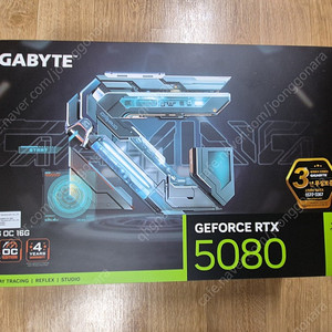 기가바이트 Rtx5080 gaming oc 미개봉