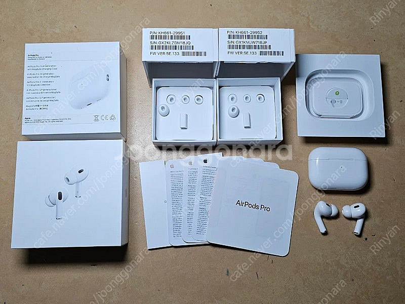 APPLE 에어팟 프로 2세대 맥세이프 라이트닝 ( M...--0