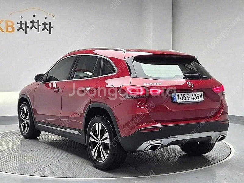 벤츠 GLA 중고 벤츠 GLA클래스 중고 빨간색 2021년식 45,476km GLA220 중고차구매--3