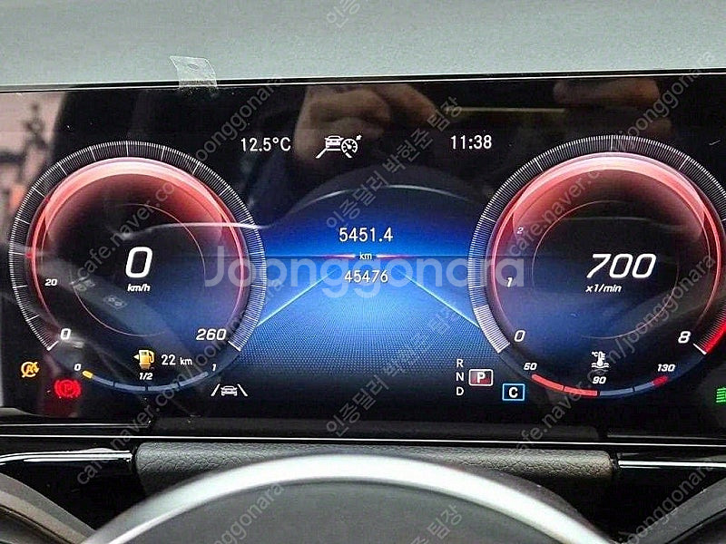 벤츠 GLA 중고 벤츠 GLA클래스 중고 빨간색 2021년식 45,476km GLA220 중고차구매--7