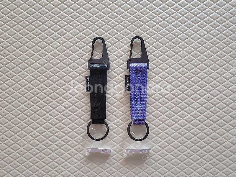 <03/26 업데이트> 프라이탁 키링 아처 (FREITAG / F531 ARCHER) 올블랙 / 퍼플 | 미사용 새...--0