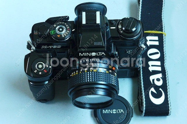 미놀타X700 50.4mm오토와인더 후레쉬 가방 미놀타...--2