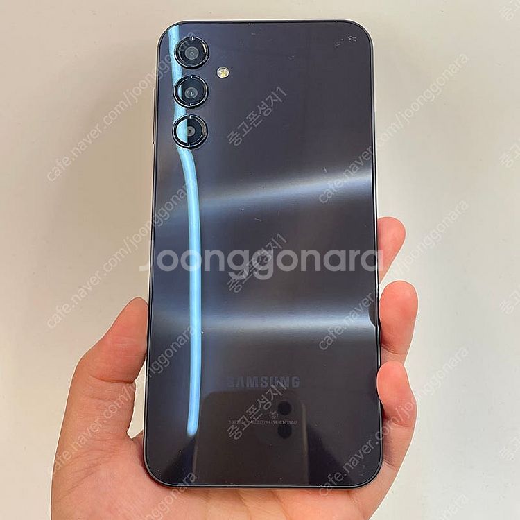 89506(울산중고폰) 갤럭시A24 블랙 128GB 판...--0