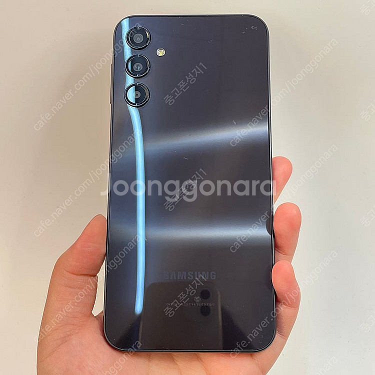 89506(울산중고폰) 갤럭시A24 블랙 128GB 판...--1