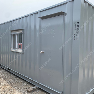중고컨테이너 3*9 노출배관, 불연합판, 인슐레이션