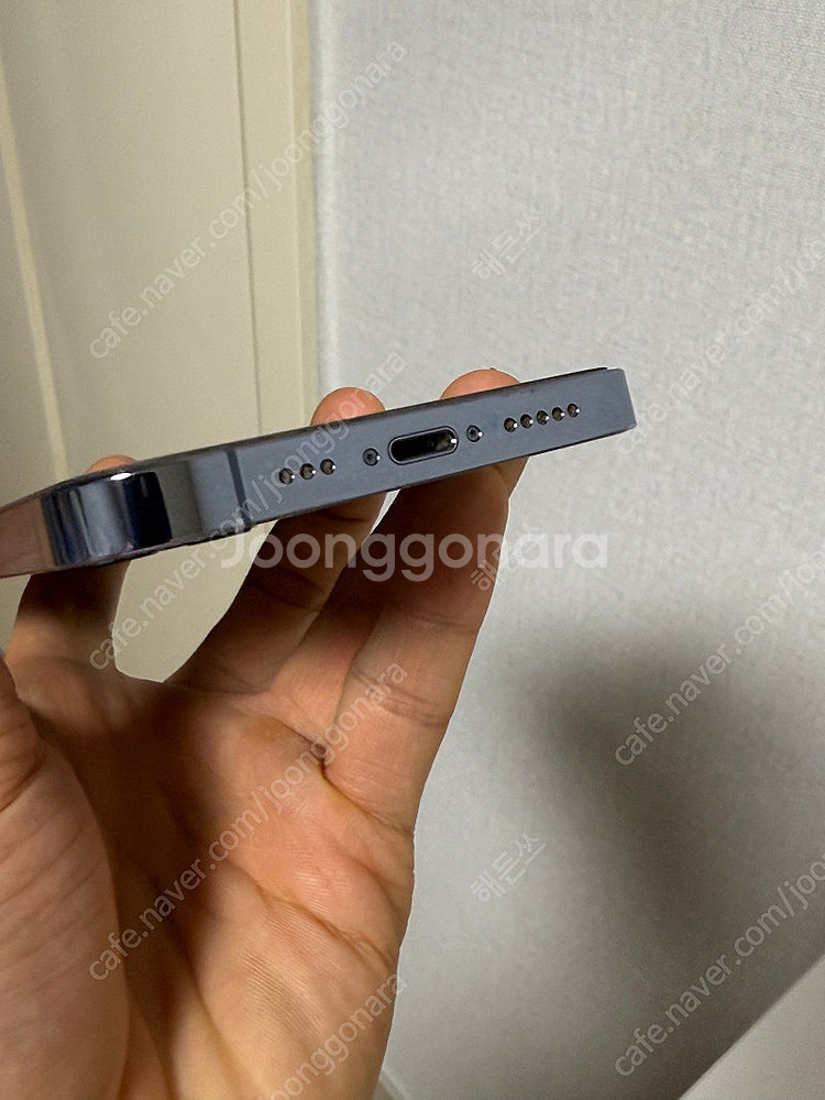 아이폰 13 프로 256 시에라블루 자급제 풀박스--3