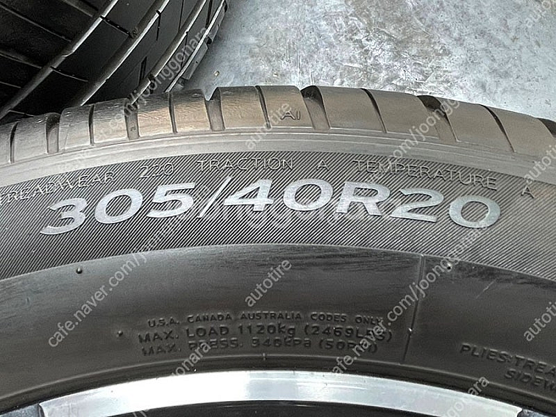 20인치 BMW G05 X5 중고 휠타이어세트--9