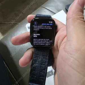 애플워치10 46mm 제트블랙