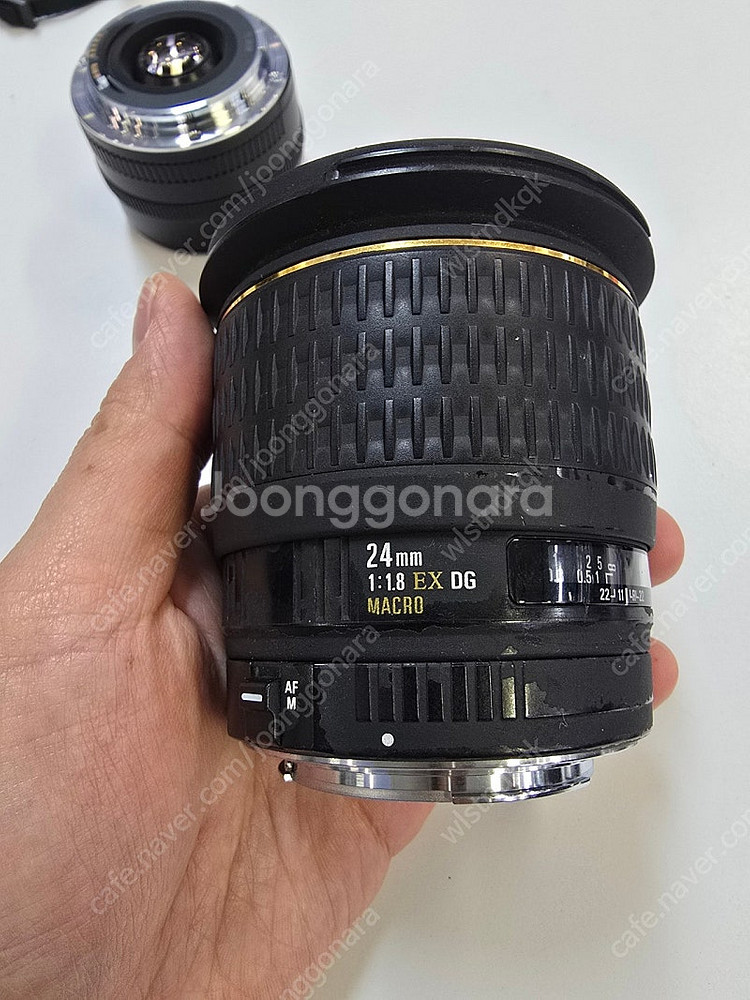 Ef 28mm 2.8 시그마 24mm 1.8 AF고장 ...--3