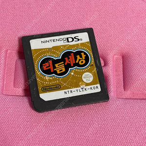 닌텐도 DS 리듬세상 알칩 판매합니다.