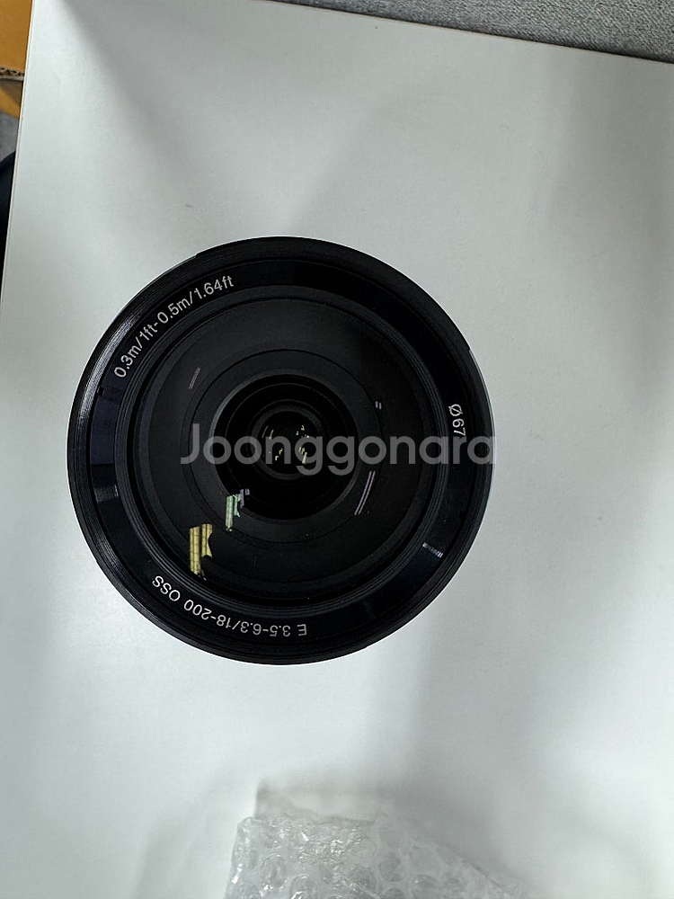 [소니렌즈] SEL18200 E 18-200mm F3....--4