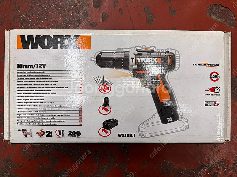---웍스 WORX 충전해머드릴 충전함마드릴 WX129...--0
