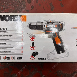 ---웍스 WORX 충전해머드릴 충전함마드릴 WX129.1 새제품 택포 7만원