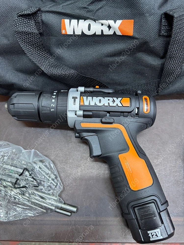 ---웍스 WORX 충전해머드릴 충전함마드릴 WX129.1 새제품 택포 7만원 이미지
