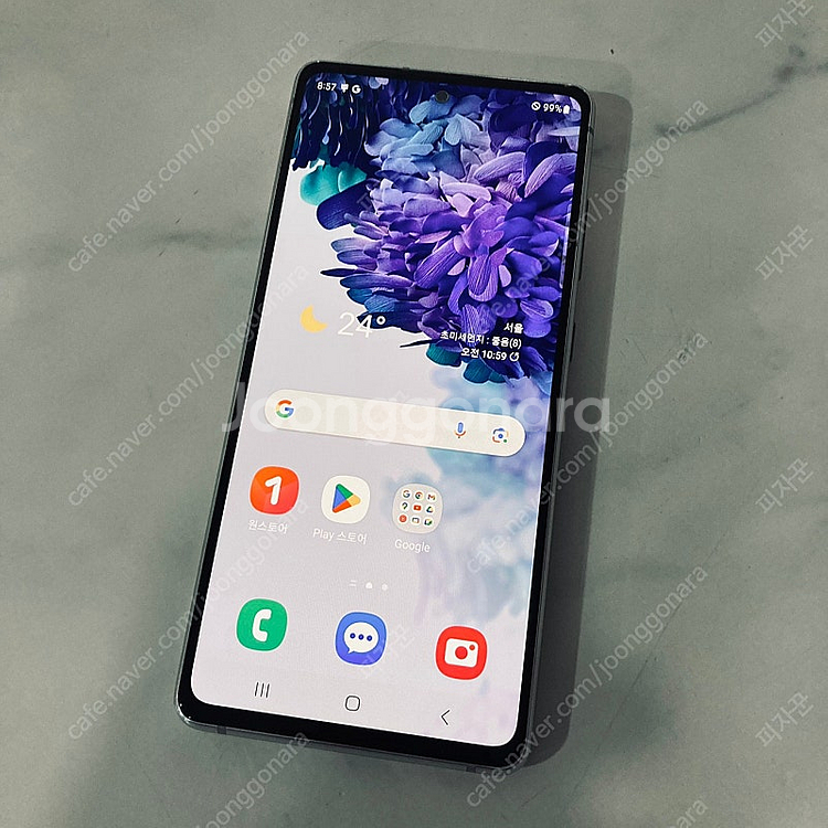 갤럭시 S20FE 화이트 128기가 매우깨끗한기기 8만...--0