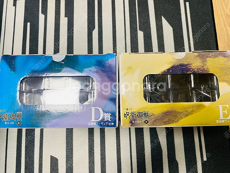 제일복권 주술회전 d상 고죠 , e상 게토 피규어 세트...--4