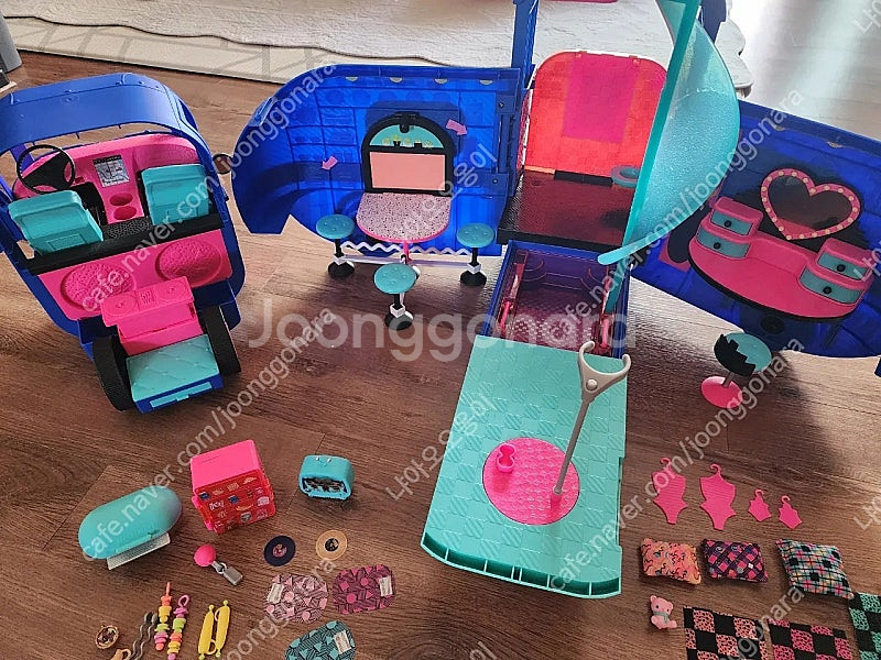 LOL 엘오엘 서프라이즈 캠핑카 인형놀이 여아 장난감--3