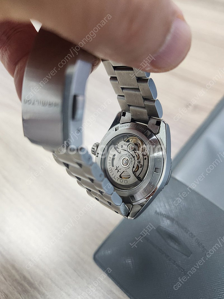 (인하)해밀턴 카키필드 익스페디션 37mm 흰판 판매합...--5