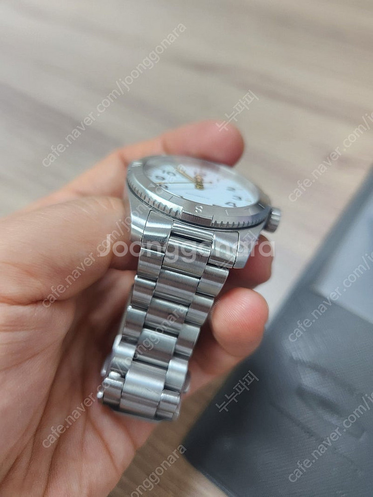(인하)해밀턴 카키필드 익스페디션 37mm 흰판 판매합...--6