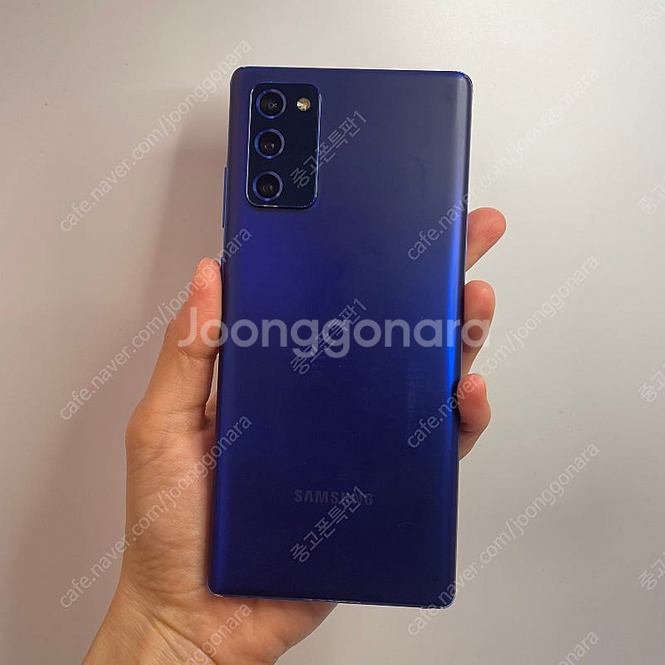 02990(울산중고폰) 갤럭시노트20 블루 256GB ...--0