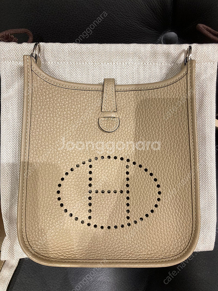 에르메스 미니에블린 트렌치 은장 (새상품컨디션)--0