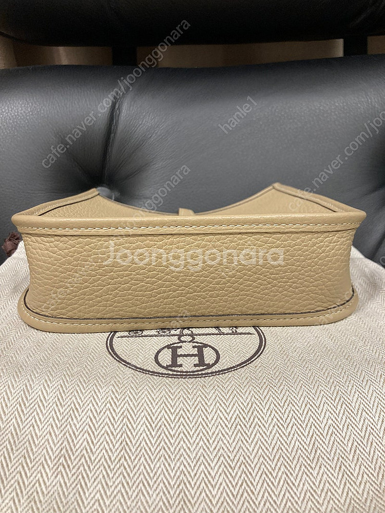 에르메스 미니에블린 트렌치 은장 (새상품컨디션)--4