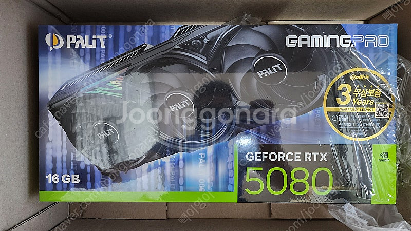 [대전직거래만] 팰릿 RTX 5080--0