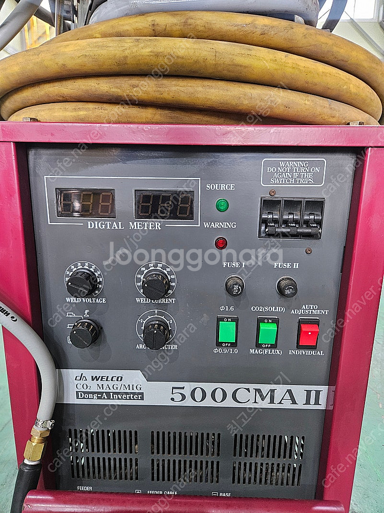 [판매]중고 국산 인버터CO2용접기 500A세트--3