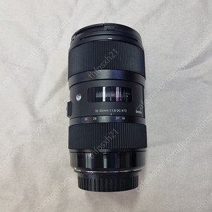 시그마 SIGMA A 18-35mm F1.8 DC HSM 캐논마운트 UFO렌즈