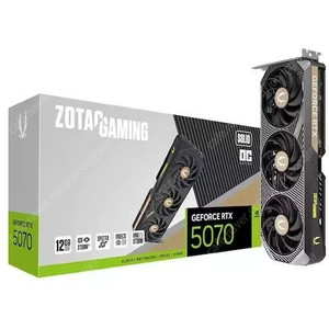 조텍 RTX 5070 SOLID OC D7 12GB 미개봉 새제품