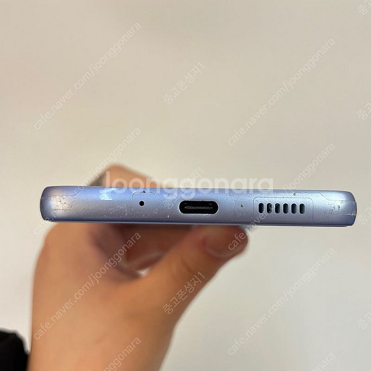 80397(울산중고폰) 갤럭시A33 블루 128GB 판...--4