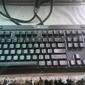 [기계식 키보드] 커세어 STRAFE RGB MK.2 적축