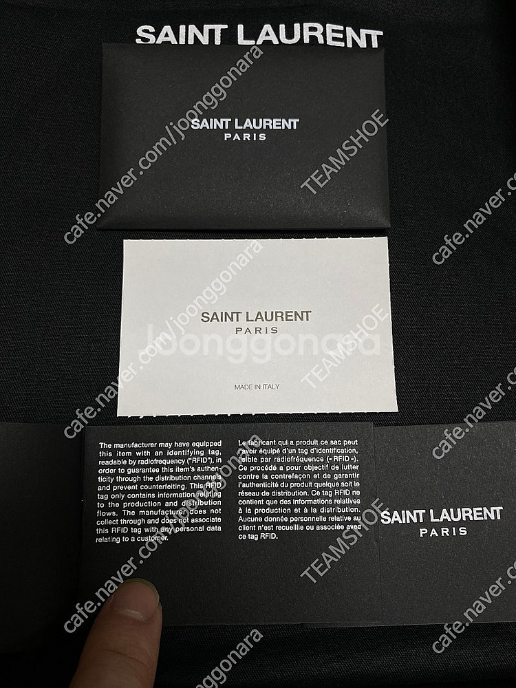 SAINT LAURENT 생로랑 클러치백--8