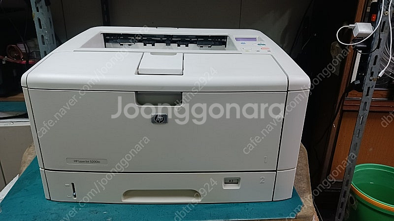 HP5200tn현장도면 출력용(A3)흑백레이져프린터기--0
