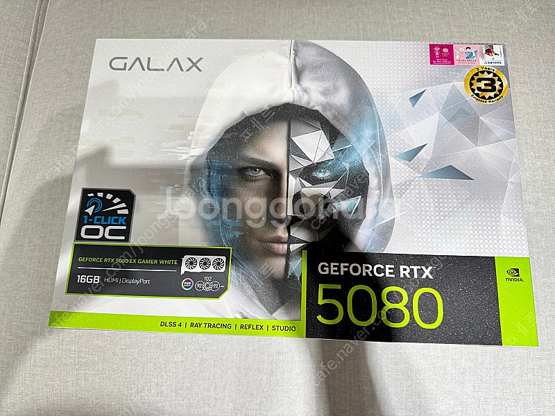 (미개봉) 갤럭시 GALAX 지포스 RTX 5080 W...--2