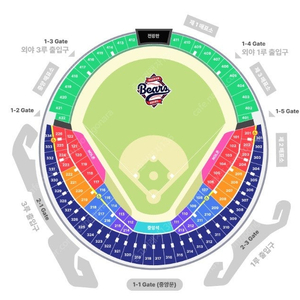 7월 1일(화) 두산 vs 삼성 3루 레드석 2연석