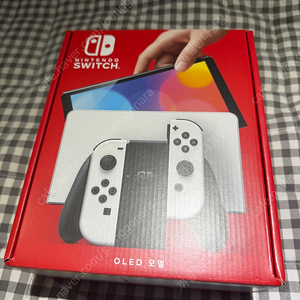 닌텐도스위치 oled 화이트 미개봉 팝니다.