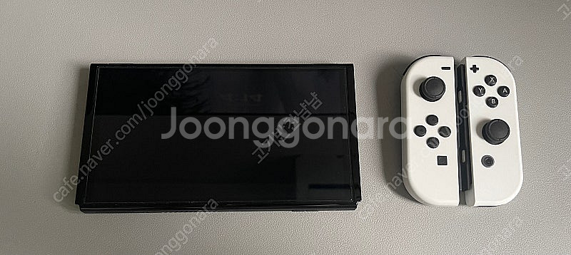 닌텐도 스위치 OLED + 동숲 아미보카드 + 악세사리--5