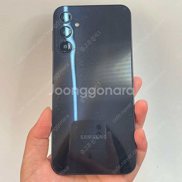 61335(울산중고폰) 갤럭시A24 블랙 128GB 판...--0