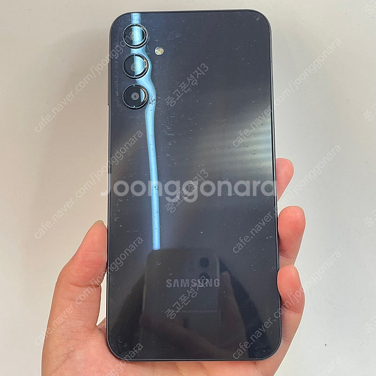61335(울산중고폰) 갤럭시A24 블랙 128GB 판...--1