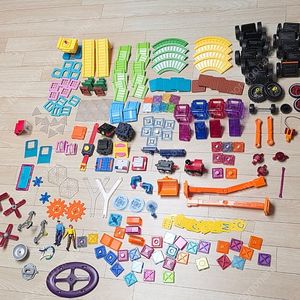 맥포머스 3세트(634pcs) 맥포머스브레인마스터+슈퍼브레인+크리에이티브레일