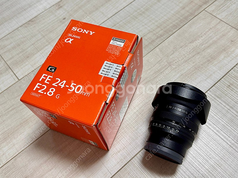 소니 A7C2 블랙바디 + SEL 24-50G 렌즈 일...--9