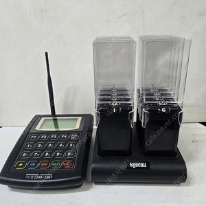 씨스콜 진동벨 10개 세트 팝니다 GP-200R