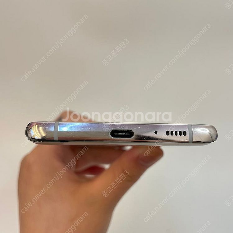91683(울산중고폰) 갤럭시A90 실버 128GB 판...--4
