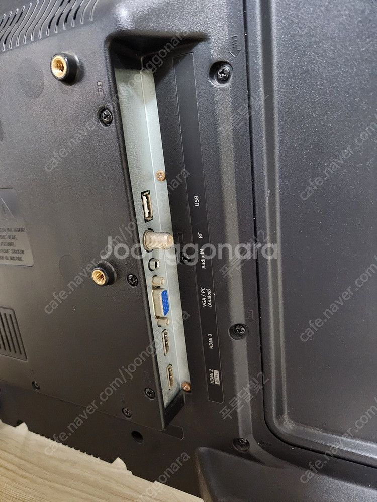 32인치 led tv 백라이트 고장 리모컨0 (부품용 ...--3