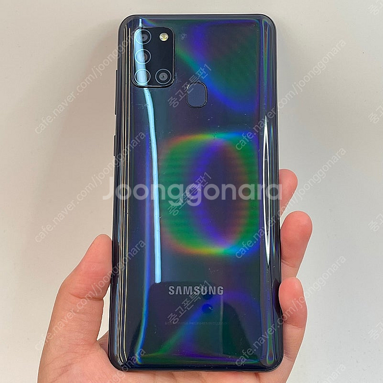 86177(울산중고폰) 갤럭시A21S 블랙 32GB 판...--0