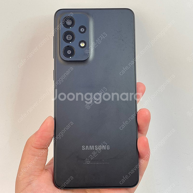 80393(울산중고폰) 갤럭시A33 블랙 128GB 판...--0