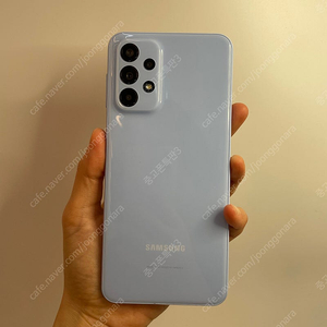 02991(울산중고폰) 갤럭시A23 블루 128GB 판매합니다 9만원 텔레그램OK